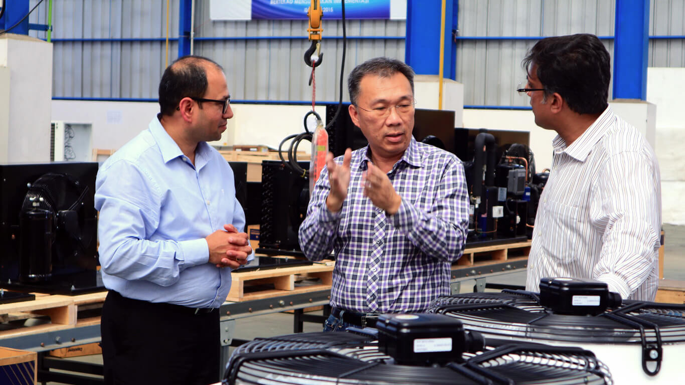Customer visit